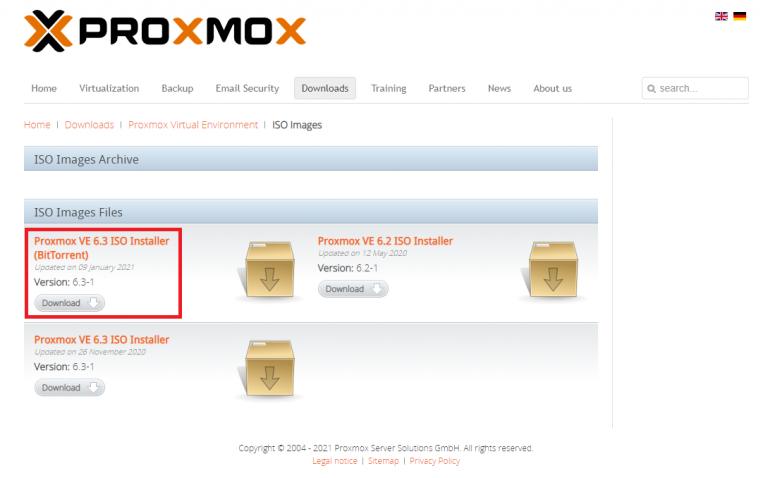 Tutorial Instalasi Proxmox Virtual Environment – PT. IDNetWALL Tech ...